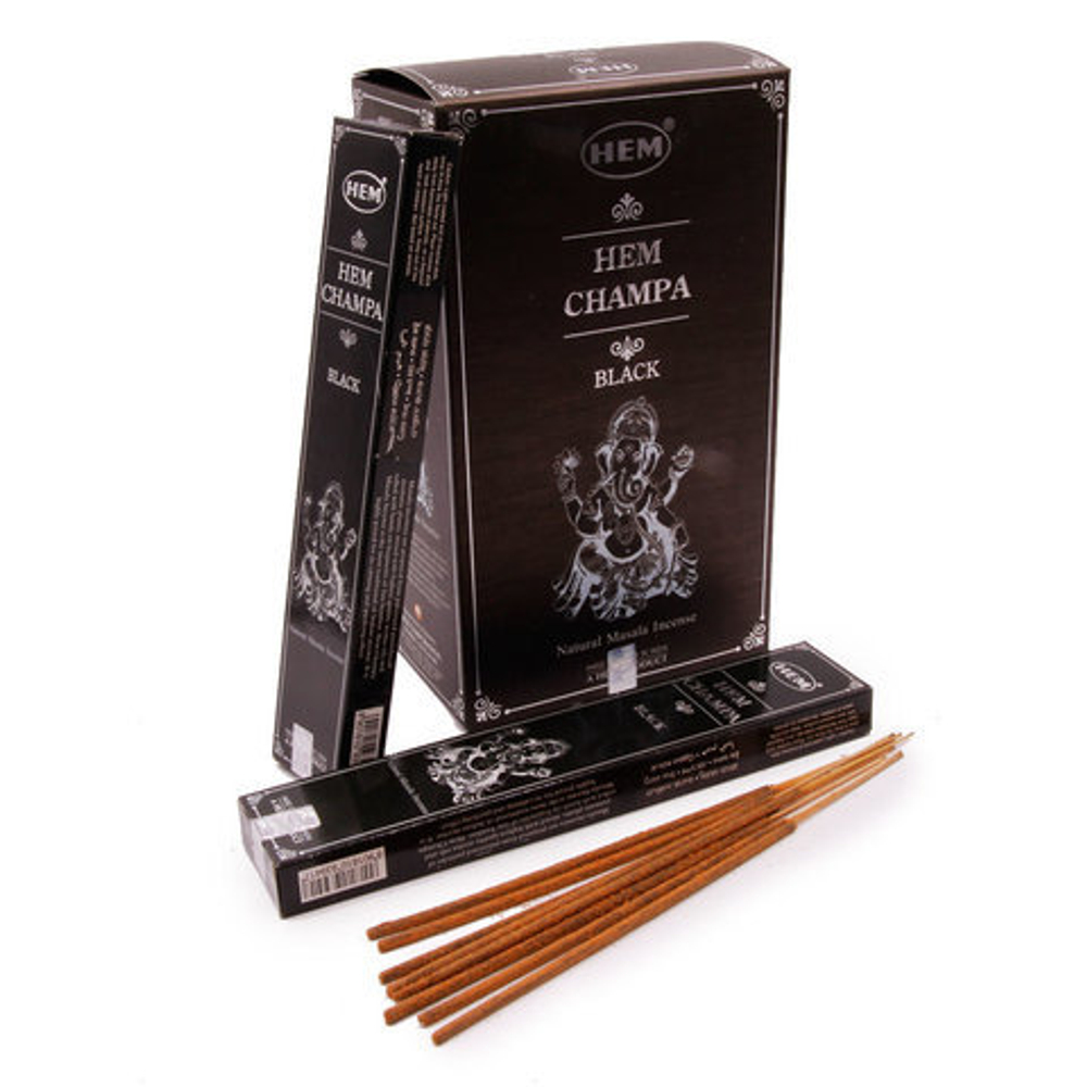 HEM Hem Champa Black Благовоние-масала Хем Чампа Черная, 15 г