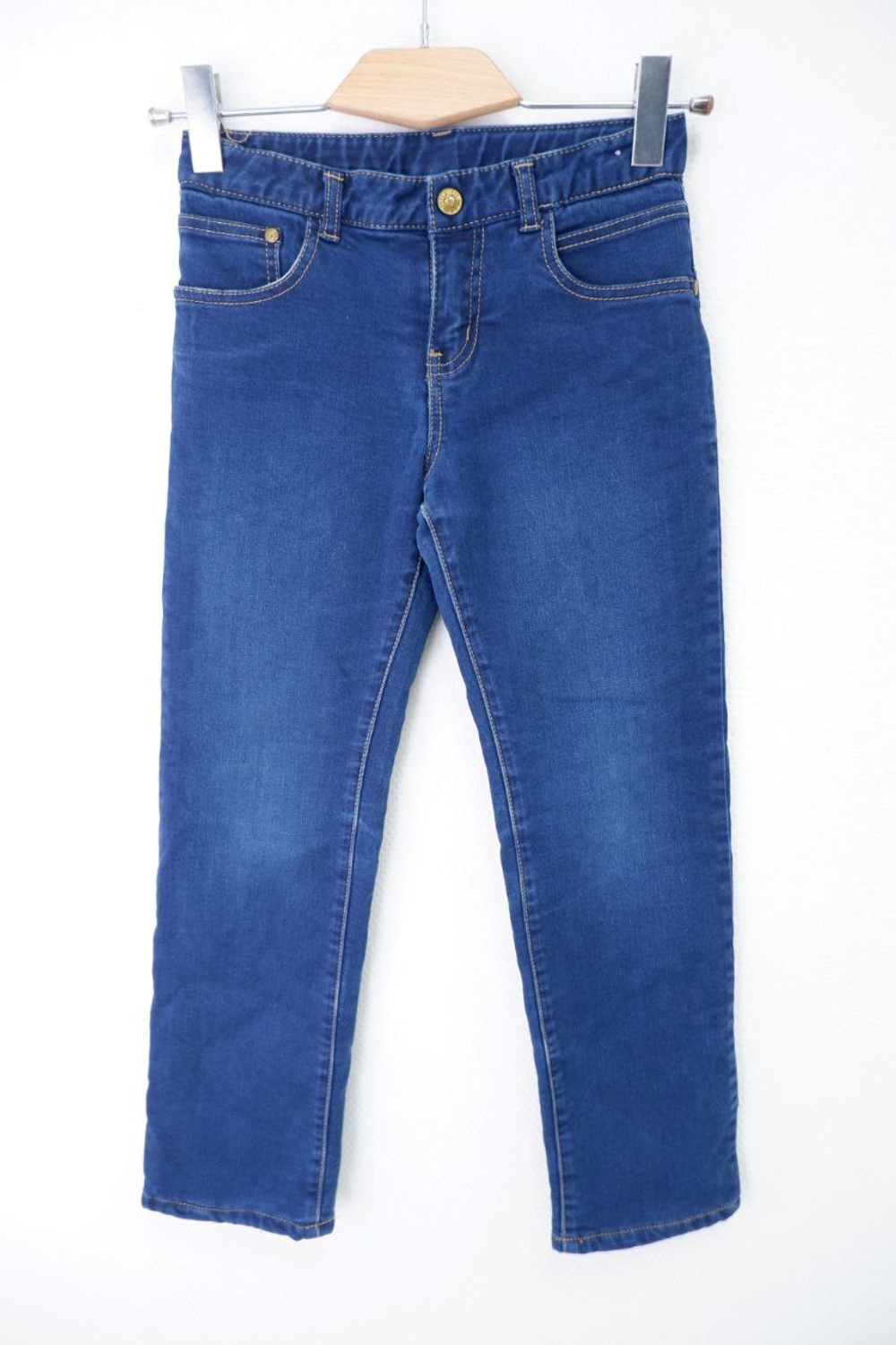 Джинсы утепленные базовые на 10 лет