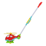 Каталка на палке Вертолет, сетка D0367