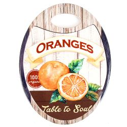 Подставка под горячее с пробкой "Ферма" 15*20*0.5см. (3вида) (подарочная упаковка)