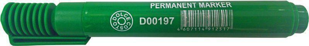 Маркер перм.зеленый (DOLCE COSTO)