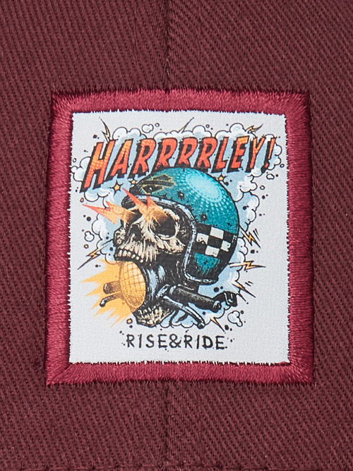 Кепка HARRRLEY, бордовый