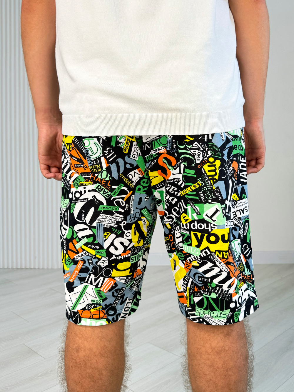 Шорты для мальчика подростковые "Слова"