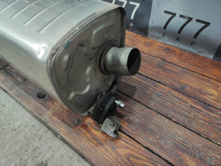 Глушитель с заслонкой Audi Q7 (4M) 15-нв Б/У Оригинал 4M8253611Q