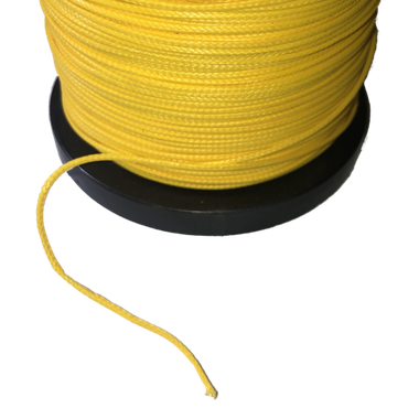 Линь Extreme PE 1.3мм (85кг) Жёлтый  1метр