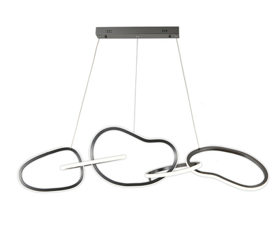 07609-5AL,12 Люстра Сена матовый никель Led 100W