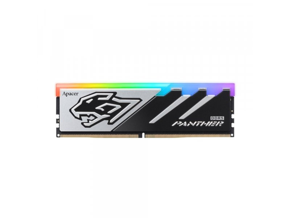 Оперативная память Apacer Panther RGB AH5U32G56C5229BAA-2, DDR5 2х 32ГБ 5600 МГц, DIMM, RTL