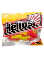 Твистер Helios Din 3,11"/7,9см Electric green 6шт. (HS-33-007)