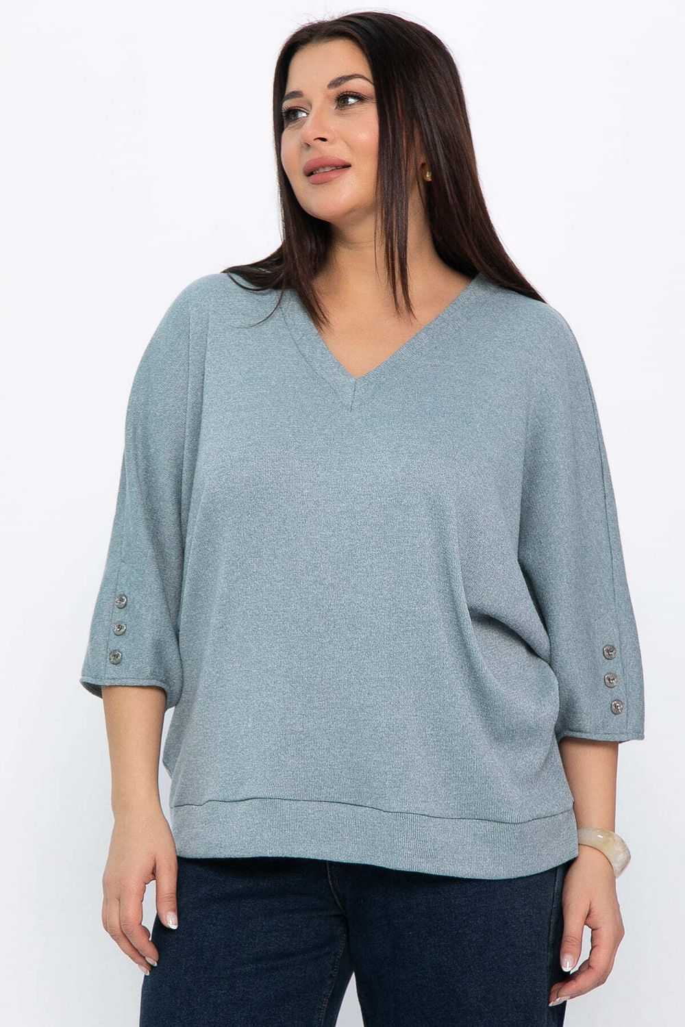 Блуза Вэнсдей (ментоловая) Б14823-4М LT Collection