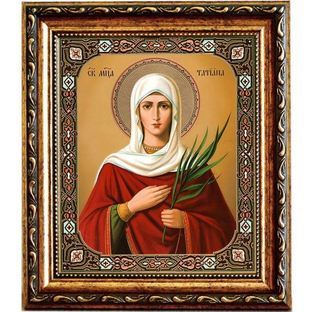 Татиана Римская дева мученица. Икона на холсте.