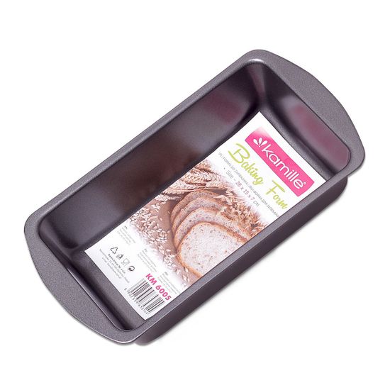 Форма для запекания Kamille KM 6005 из углеродистой стали 28х15х7 см.