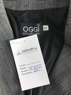 Жакет Oggi приталенный, маркировка 164-88, визуально на 44 размер