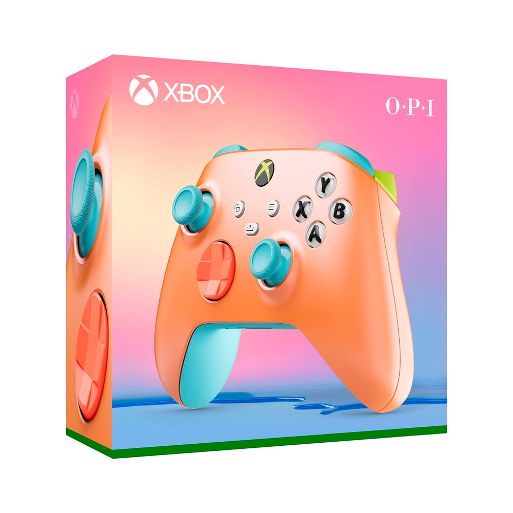 Беспроводной геймпад Xbox Series Sunkissed Vibes OPI Special Edition (Затонувшие флюиды ОПИ)