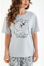 Пижама Джули-2 Виотекс СЕРЫЙ