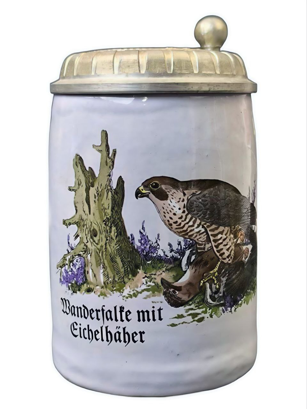 Кружка пивная "Сапсан с сойкой" Германия