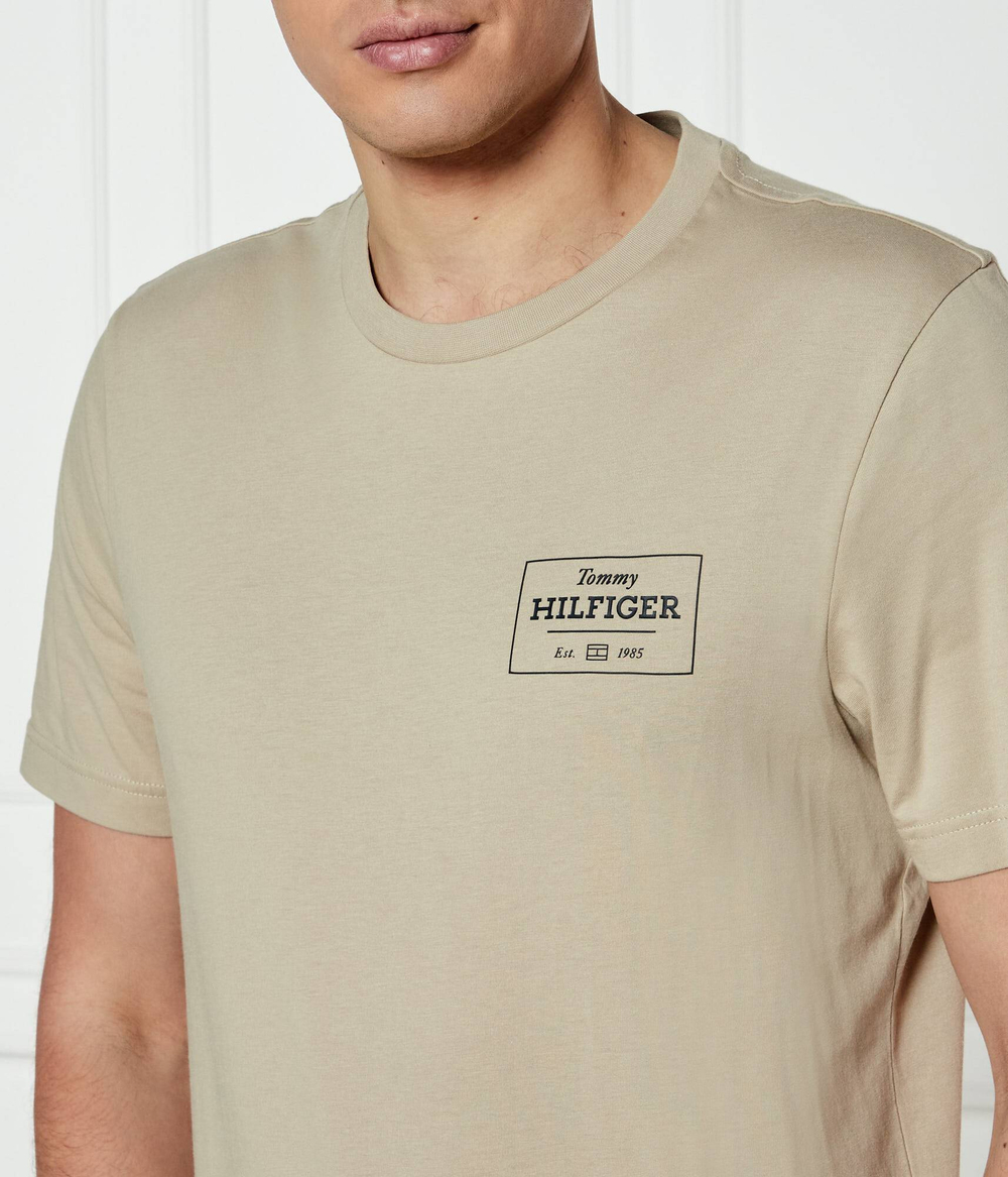 Футболка Tommy Hilfiger - бежевый(MW0MW37454)