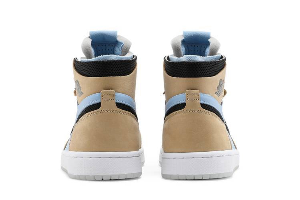 Кроссовки Jordan Air Jordan 1 High Zoom Air Cmft "Sesamepsychic Blue" (Женская размерная сетка)