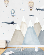 Наклейки ГОРЫ СЕТ 6