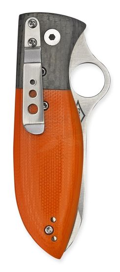 Складной нож Spyderco Firefly C184GPOR c клинком из стали VG-10, рукоять G10