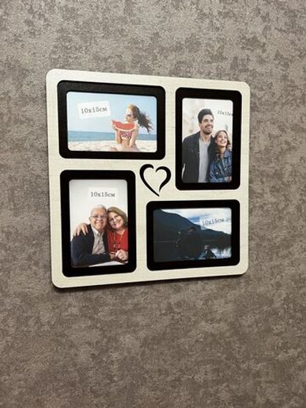 Фоторамка "LOVE" на 4 фото 10х15см