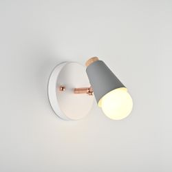 Настенный Светильник Rotary Wall Серый By Imperiumloft