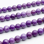 Фосфосидерит бусины (тонированный), диаметр около 6,2-6,3 мм, цена за 15-16 шт (1/4 нити)