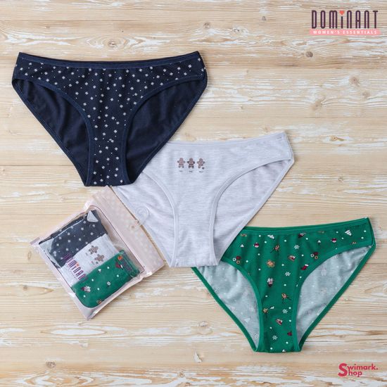 Трусики женские DOMINANT 35000-174, BIKINI, 3 шт. в уп.