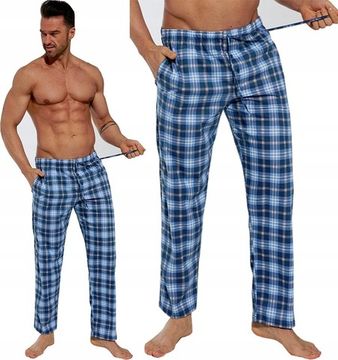 Брюки домашние мужские в клетку Cornette 691/43