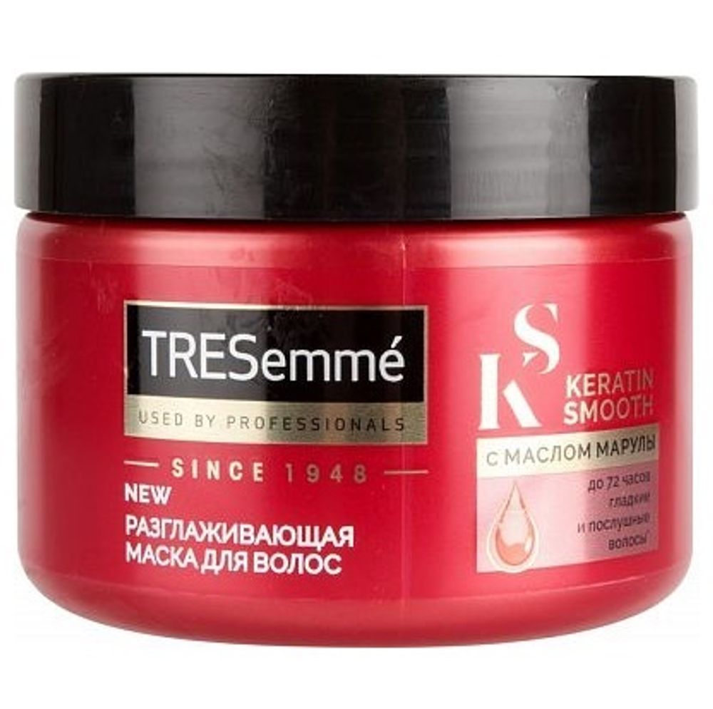 Tresemme Маска для волос Keratin Smooth, разглаживающая, 300 мл