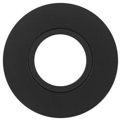 Встраиваемый светильник алюминиевый ЭРА KL83 BK MR16/GU5.3 черный | Алюминиевые встраиваемые светильники