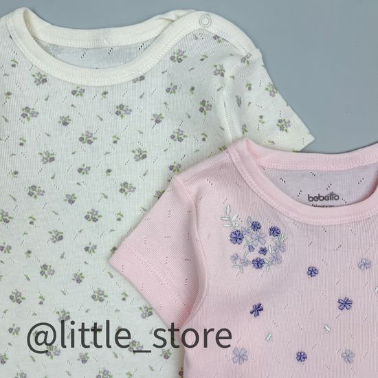 Боди ажурные "Цветочный сад"