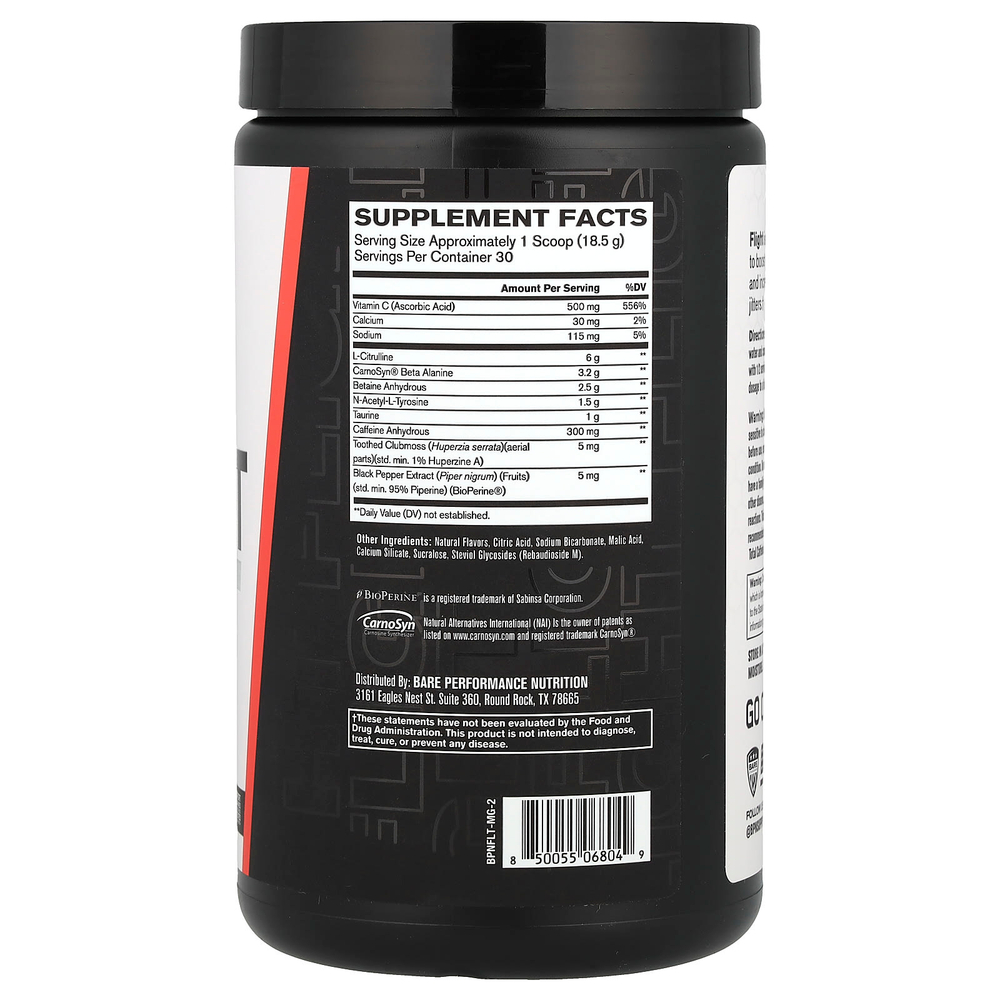 BPN, Flight, перед тренировкой, манго, 555 г (19,6 унции)