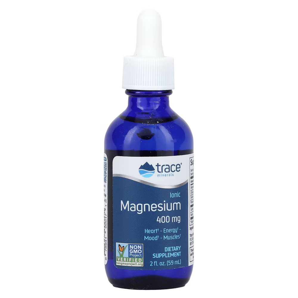 Trace minerals ionic Magnesium 400mg 118ml.