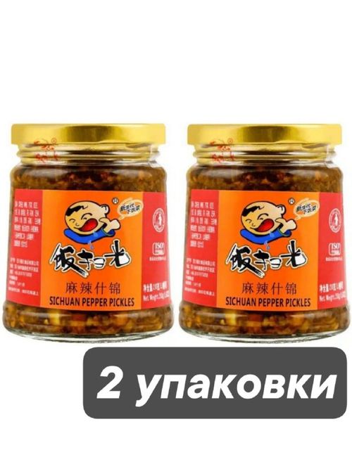 Овощи консервированные Fansaoguang по сычуаньски 280 г x 2 шт