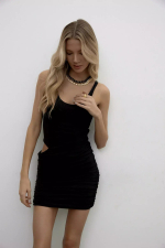 Платье с драпировкой