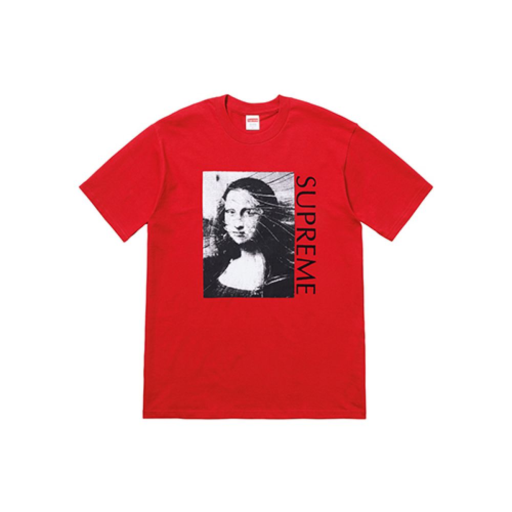 Supreme SS18 Mona Lisa Tee Red T