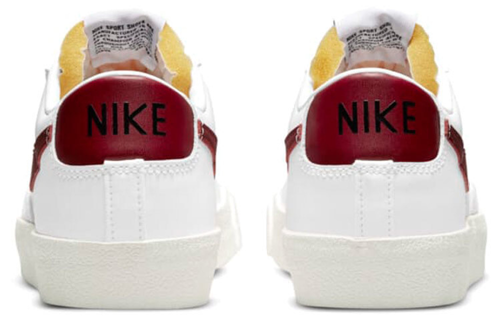 Кроссовки Nike Blazer Low '77 "Team Red" (Женская размерная сетка)
