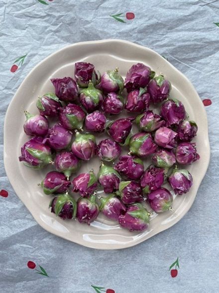 Подвеска "Роза" (с чашелистиком)