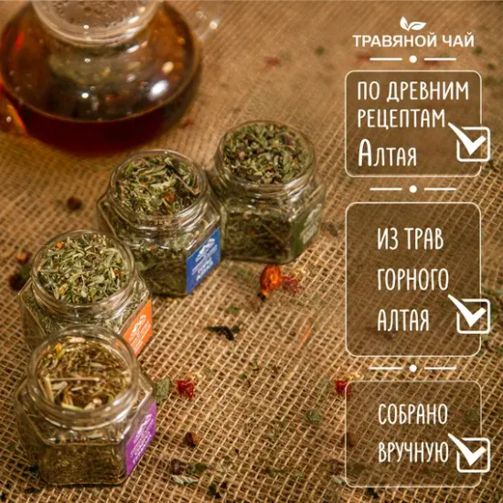 Подарочный набор из 4х видов чая