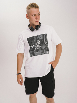 Футболка IAMREBEL Маски Белый