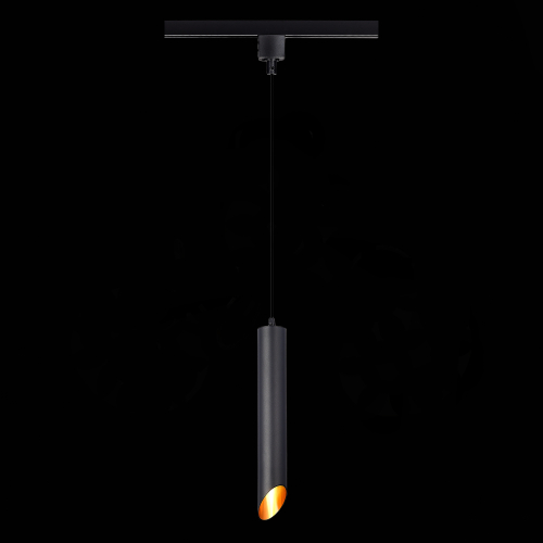 ST152.416.01 Светильник трековый Черный GU10 1*50W IP20 D60xH400 220V Без ламп BASE