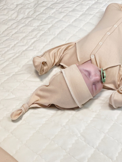 Шапочка-узелок Cream