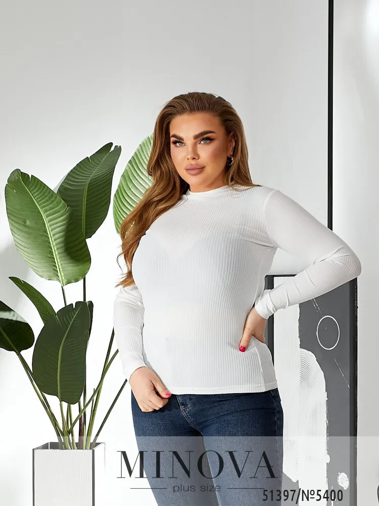 Водолазка 5400-молочный Minova