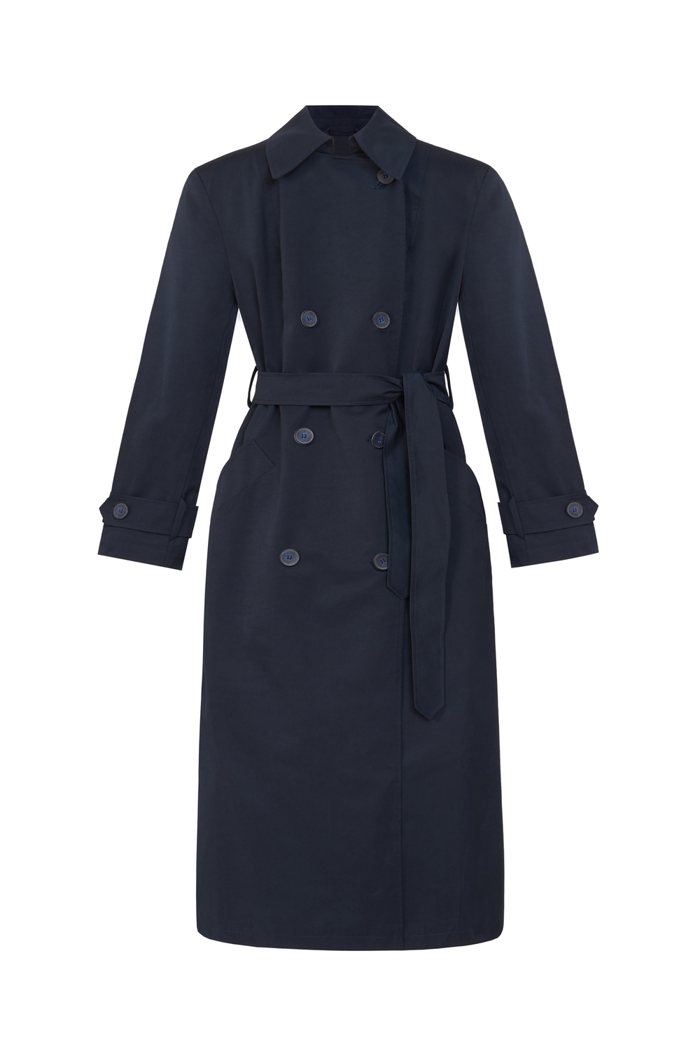 Тренч с втачным рукавом