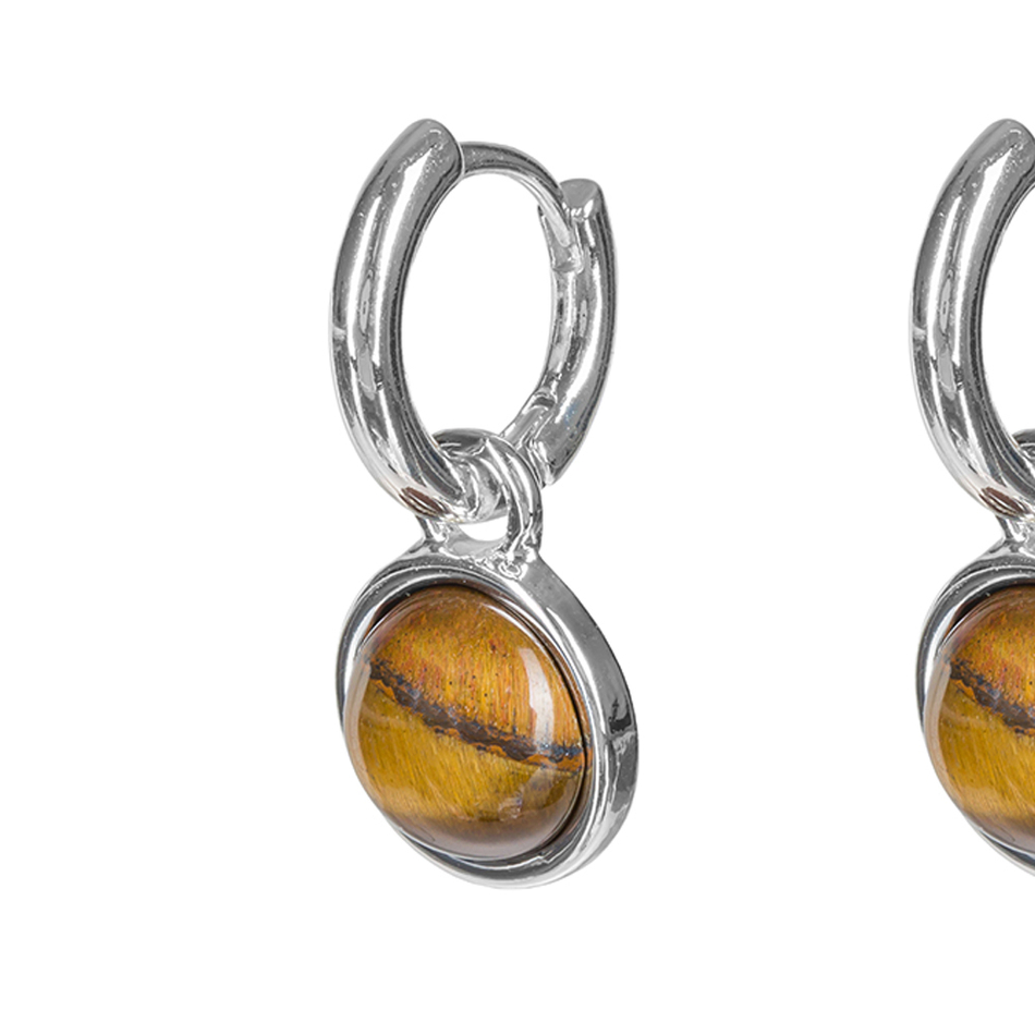 Серьги Fiore Luna TIGER EYE LE1115 BR/S