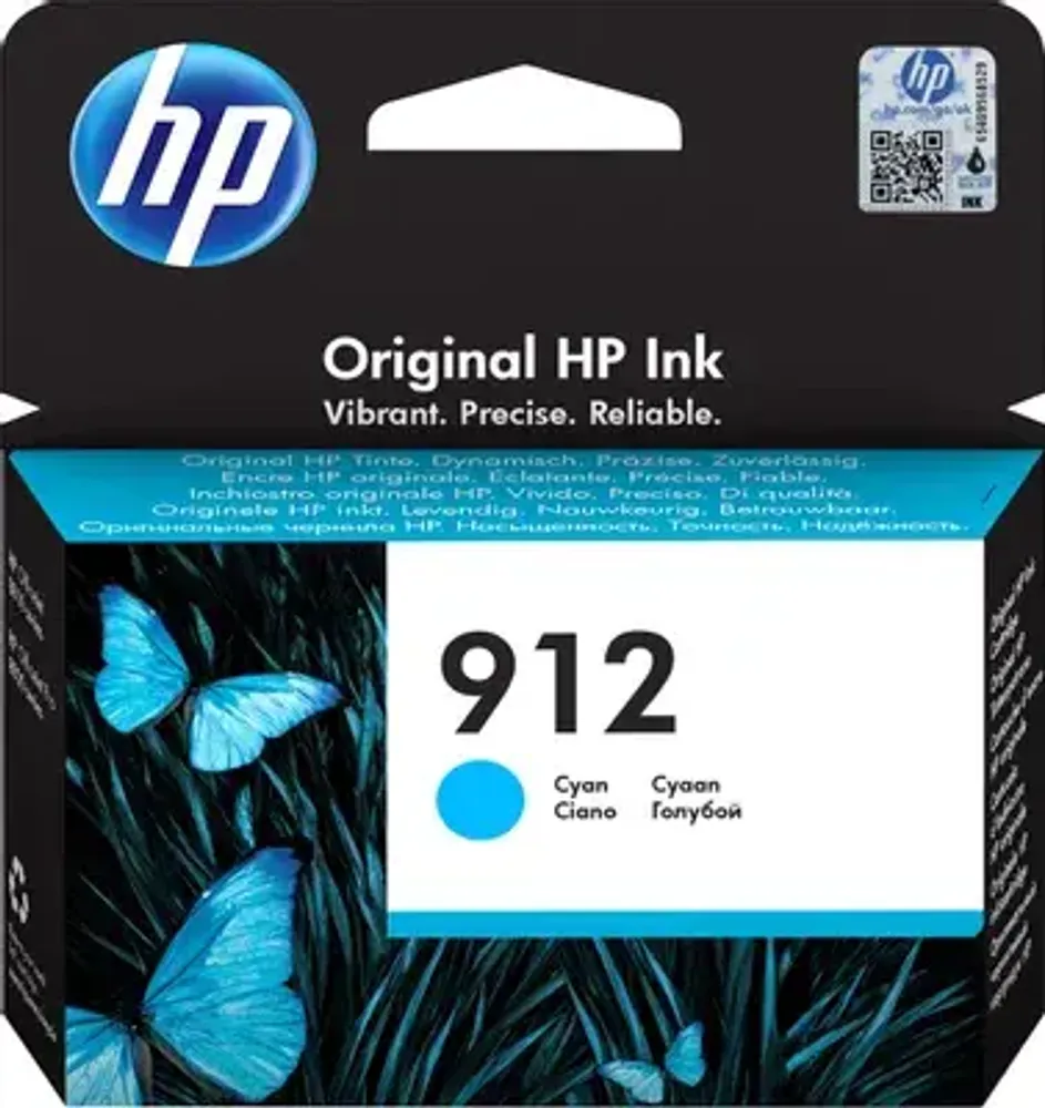 Картридж HP 912 (3YL77AE) для OfficeJet 801x/802x голубой (0.315K)