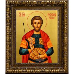 Роман Римский мученик. Икона на холсте.