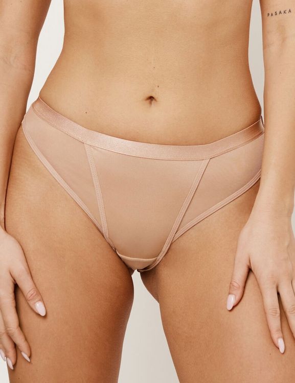 Трусы Subtille Roma Beige Mini бразилиана (бежевый)