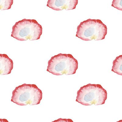 Бесшовный принт c маками