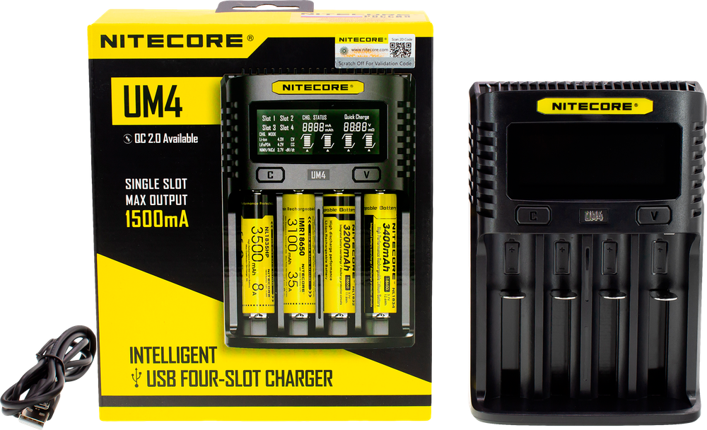 Зарядное устройство Nitecore UM4 (UM4)  на 4*АКБ